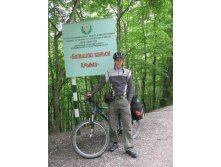 на въезде в Большой каньон