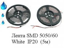 * SMD 5050/60    White  IP65  (5)