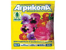 агрикола для цветущих растений