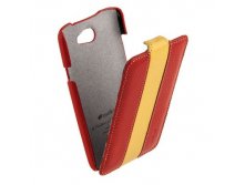 Чехол Melkco для HTC One X Limited Edition Jacka Type (Red Yellow LC).jpg