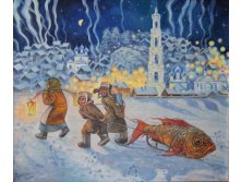 Зимняя рыбалка. 