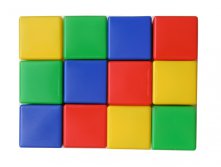 00901 Набор кубиков 12 эл.(8см), 258,00 руб