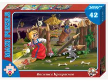 00258 Пазлы 42 эл (maxi) Василиса Прекрасная 72,0