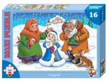 01028 Пазлы 16эл.(maxi) Снегурочка 72,0