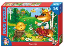 01035 Пазлы 16эл.(maxi) Колобок 72,0