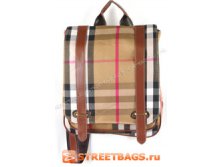 690р Street Bags  две лямки бежевая клетка.jpg