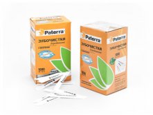Зубочистки деревянные PATERRA, ментоловые, в индивидуальной бумажной упаковке.jpg