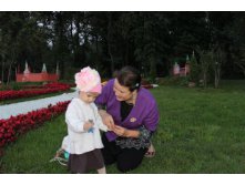 Белый жакетик с платьем, Стасе 2 года
