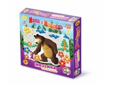 01420 Мозаика  Маша и медведь  10.15-20 ,105 ф., с аппликацией (РФИ) 455,00