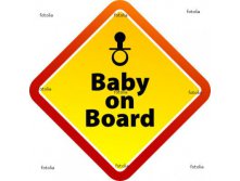 Baby on Board warning sign