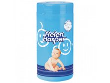 Детские влажные салфетки HELEN HARPER в пластиковой банке 70 шт.jpg