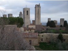 San Gimignano, Toscana, Italia