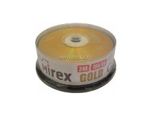 Mirex CD-R 700mb 24x GOLD (Cake-25) - 175 +%