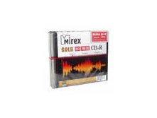 Mirex CD-R 700mb 24x GOLD (Slim)(5) - 51 +%