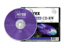 Mirex CD-RW 700mb 4x-12x Slim - 23,5 +%