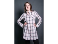 Triangels Walks rose grey check  