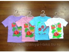 ФУТБОЛКА С АППЛИКАЦИЕЙ (РЕБАНА)