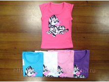 ФУТБОЛКА С АППЛИКАЦИЕЙ (СТРЕЙЧ)