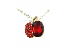 Red Apple Necklace 