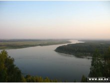 Окулово, вид на Оку