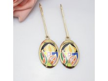 Серьги 30. Римские каникулы в золоте.