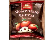 Чипсы ( кусочки ) Яблочные натуральные без сахара/ 25гр, цена 37,75, РЯД 30шт