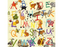 Alex Clark Sampler Animal Alfabet