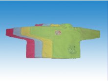 Джемпер (толстовка) лупер (К)Размеры 86, 92, 98, 104 Цвет разная цветовая гамма с вышивкой Состав 100% ХБ Ткань лупер. 5 штук в упаковке одного размера и разных цветов Пр  150руб.jpg