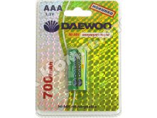 .   DAEWOO AAA ( 700mAh) NI-MH BL-2