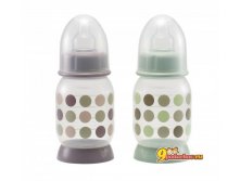 BEABA Feeding bottle 140ml, 260ml, 330ml  (dots)