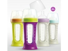 BIBOZ: 1st stage silicone feeding bottle (210 ml)