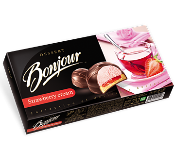 клубника со сливками 232г-38,1р,     и     29г- 4,15р. только  упаковкой 27 шт  