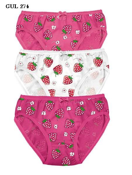 GUL274 трусы для девочек SLIP  , 160 руб
