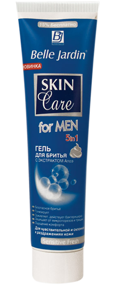 Belle Jardin Skin Care for Men Sensitive fresh     , 125  .png