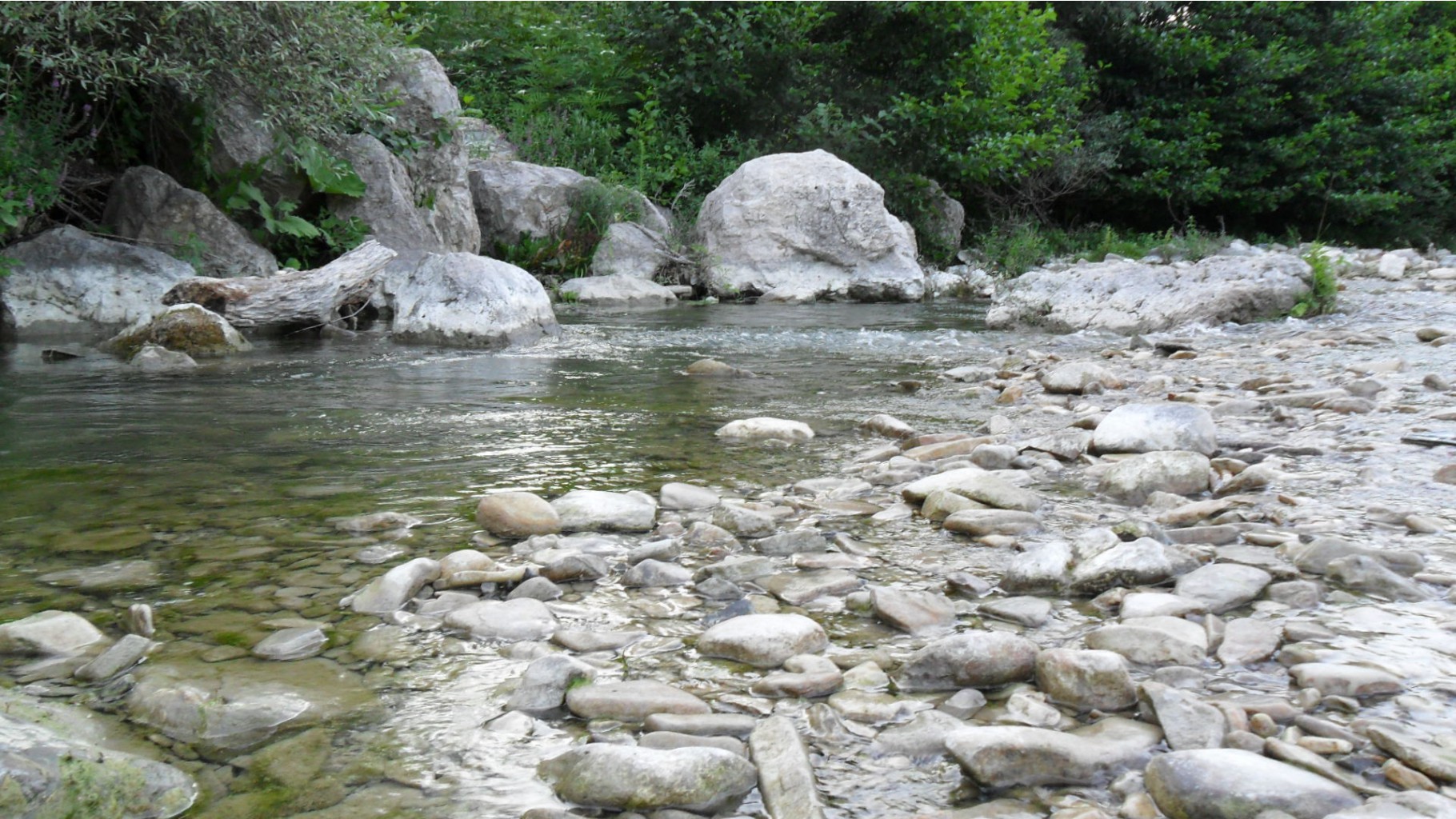 Вода и камни