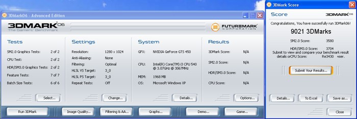 i3(540)-2Gb-GTS450(1Gb)