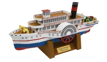   Paddle Steamer (Sidewheeler)   Viking craft