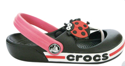 Cro*cs черные божьи коровки