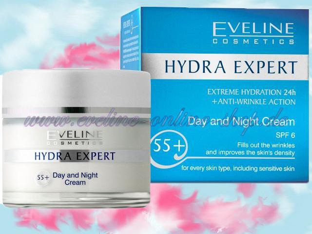 Eveline Hydra Expert       55+, SPF15 , 50 