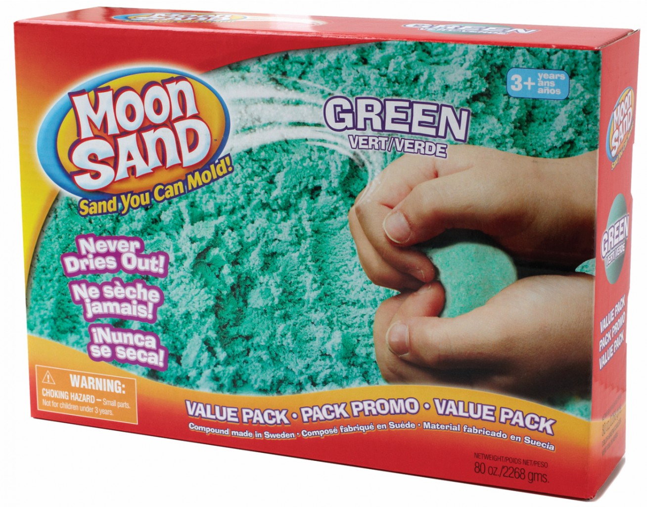 Sha*pe it! Sand 5 lb. Box - Green()