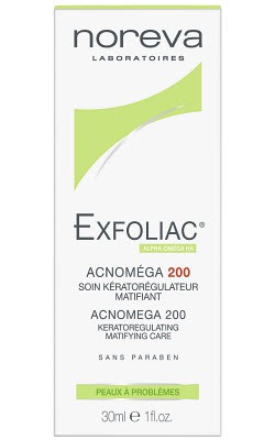 Exfoliac Acnomega 200 30   11,9 ,  10,1