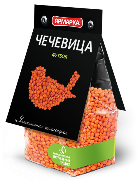 Чечевица Футбол красная