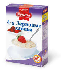 Хлопья 4-х зерновые ЯРМАРКА