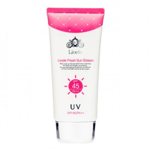 Lioele Fresh Sun Screen, SPF 45 PA++.jpg