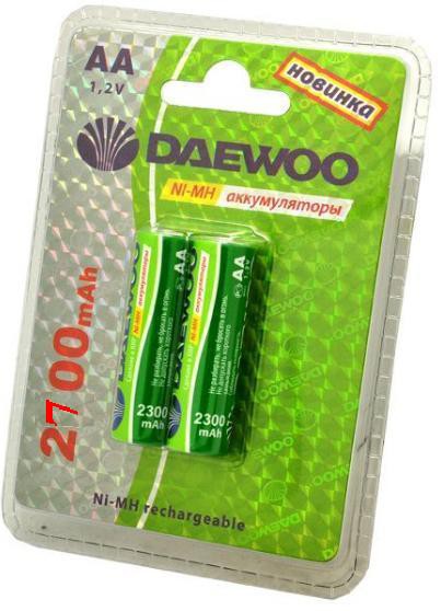 . DAEWOO AA (2700mAh) NI-MH BL-2