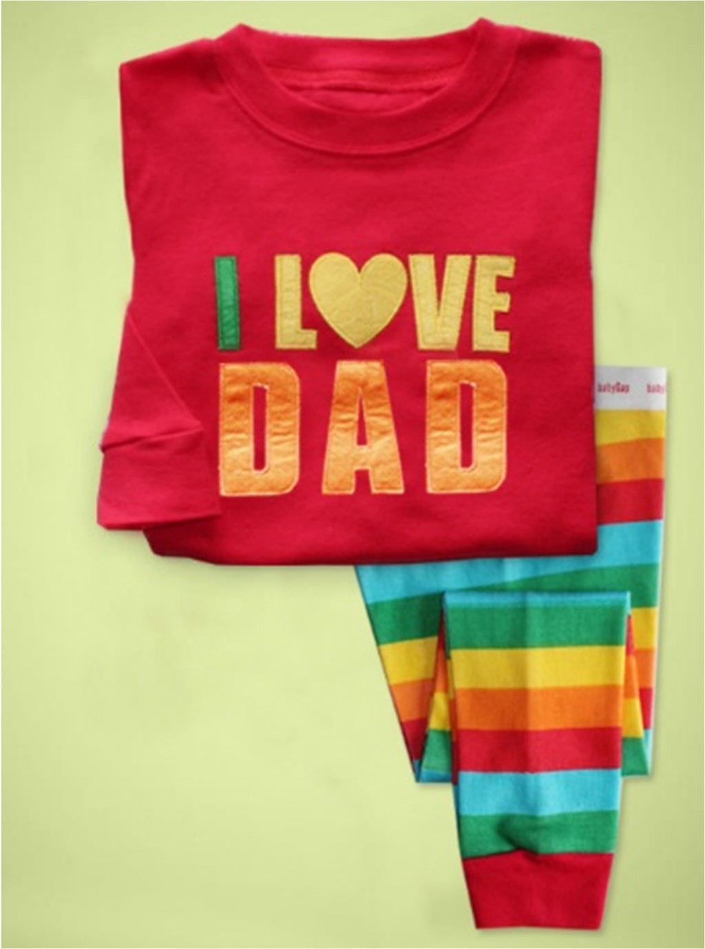   (I love dad red) 380 .