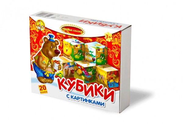 00450 Кубики Родные сказки (20 шт), 232,00
