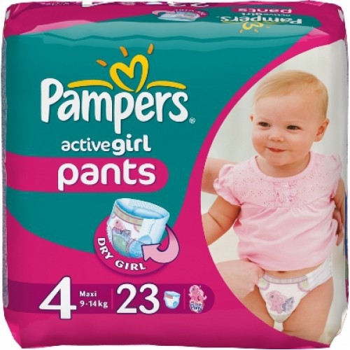  -  Pampers Active Girl