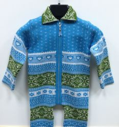 NORVEG OVERALL JAQUARD WOOL