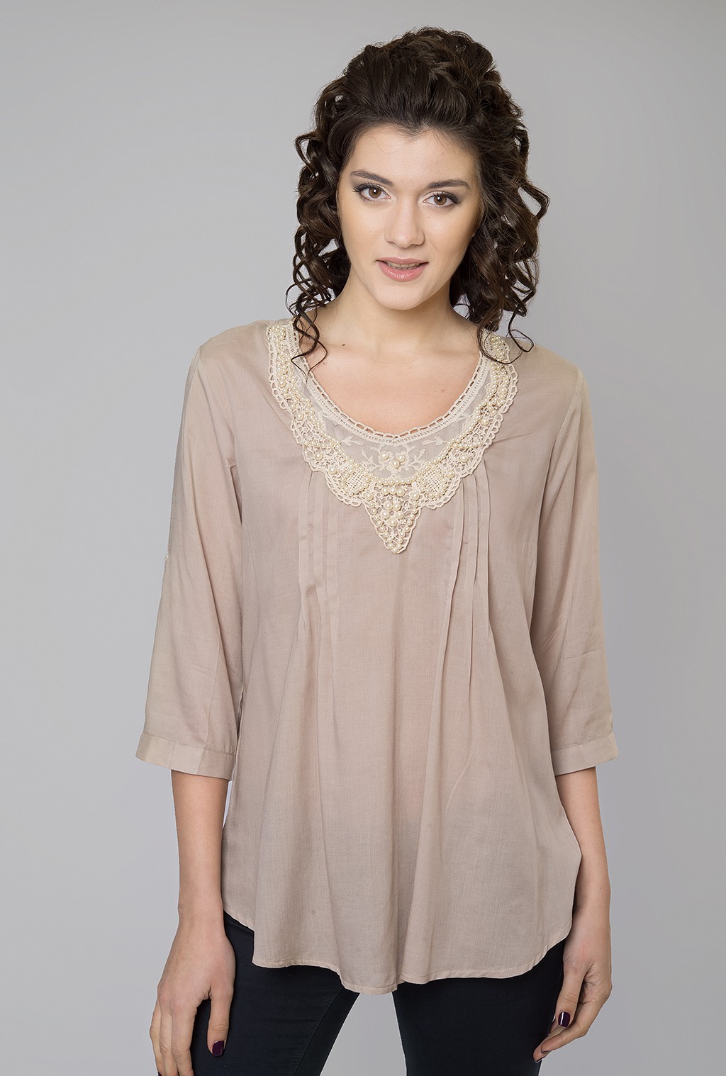 14157-2	туника	M-XL (3)	беж	 НОВАЯ ЦЕНАМ 7,10!!!!!!!!!!!!!!$14,20
